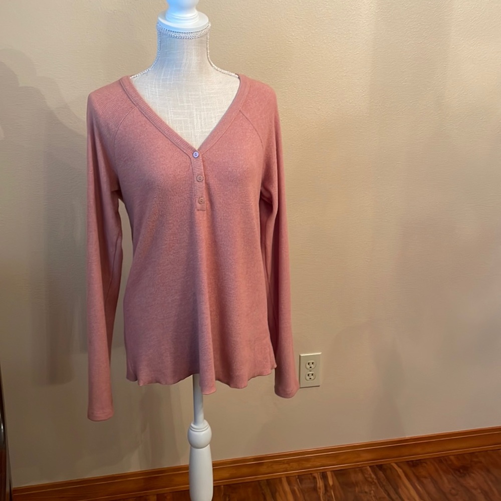 Universal Thread WOMENS Long Sleeve V Neck Sweater in size large